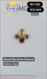 Green Diamond Deal (0.43 cts)